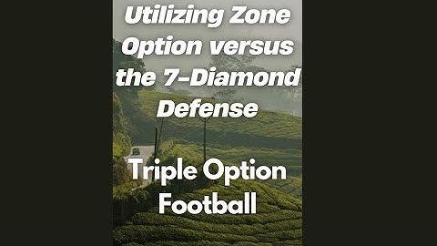 Executing Zone Option versus the 7-Diamond Defense