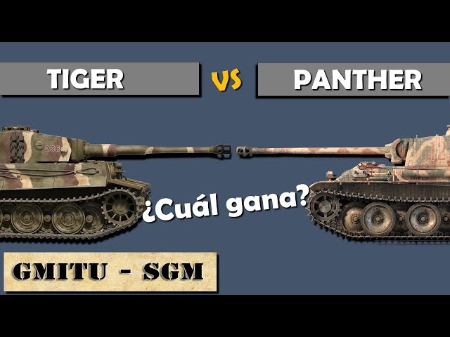 Tiger VS Panther - Segunda Guerra Mundial - YouTube