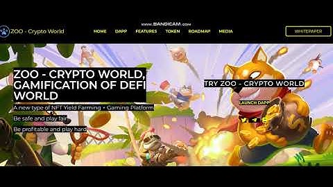 NEW  COIN  -ZOO - Crypto World   (ZOO) - New Crypto Token - New Coin launching -new coin news