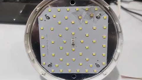 como reparar un foco led