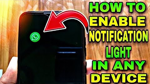 HOW TO ENABLE LED NOTIFICATION LIGHT IN ANY DEVICE||LATEST UNLIMITED HIDDEN TRICK||TECHNO VISHWAJEET