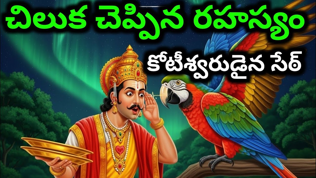 చిలుక చెప్పిన రహస్యం కోటీశ్వరుడైన సేఠ్ | telugu motivational story | bhagavad gita telugu