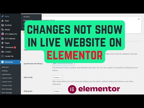 How to Fix Website Changes Not Show in Live Site in Elementor WordPress || Elementor Fix