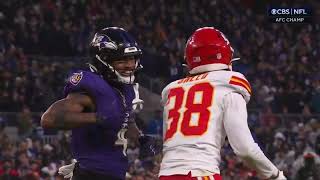 2024 01 28 Flowers taunted Sneed after 54 yard reception   then 40 seconds later Sneed caused Flower