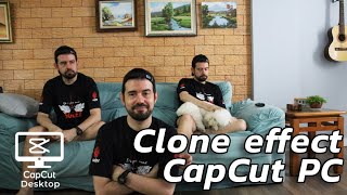 How to make the cloning effect in CapCut for PC - TRICKS #07 screenshot 3