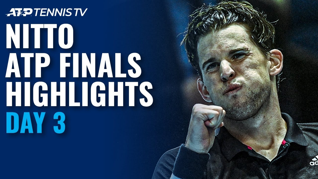 Nadal v Thiem BLOCKBUSTER; Tsitsipas v Rublev | Nitto ATP Finals 2020 Highlights Day 3