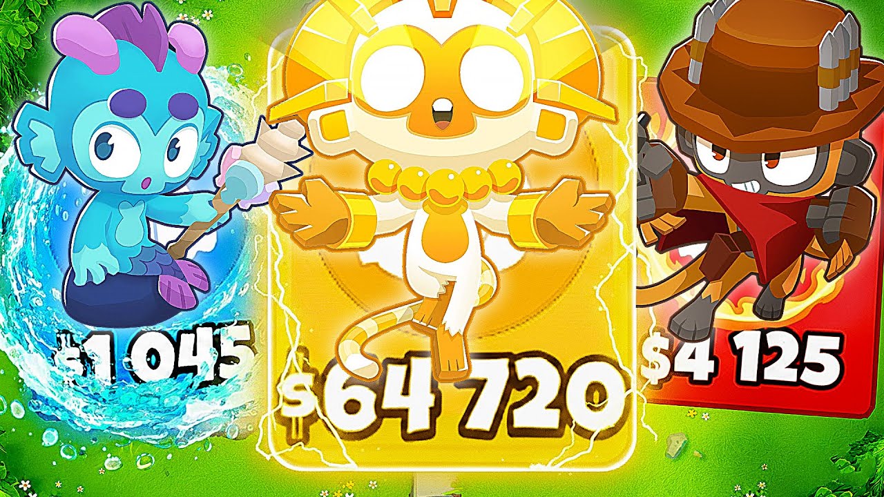 TYLKO LOSOWE MAŁPKI w BLOONS TD 6… czy da się pokonać BOSSA?