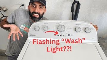 Fixing A Whirlpool Washer Stuck On The Wash Cycle!