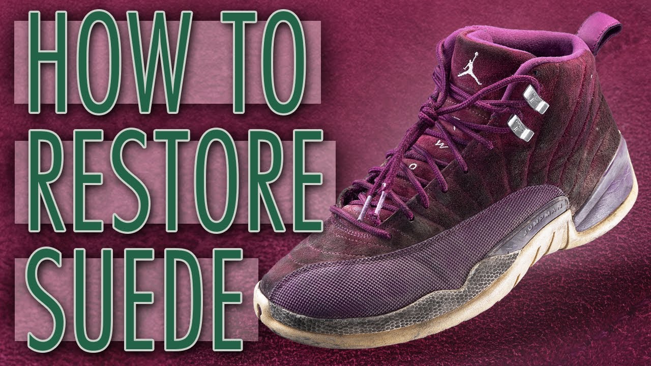 how to clean the suede on jordans