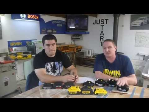 Samsung IFR18650-11Q cells in Dewalt DC9360 36v battery | FunnyDog.TV