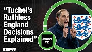 Tuchel’s Ruthless England Decisions Explained | Arsenal’s Legacy Question Divides ESPN FC
