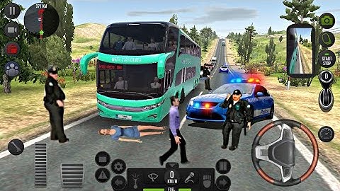 Bus Simulator Ultimate #5 | Rush driving and Chasing | iOS/Android Gameplay - #busgames #busdriving