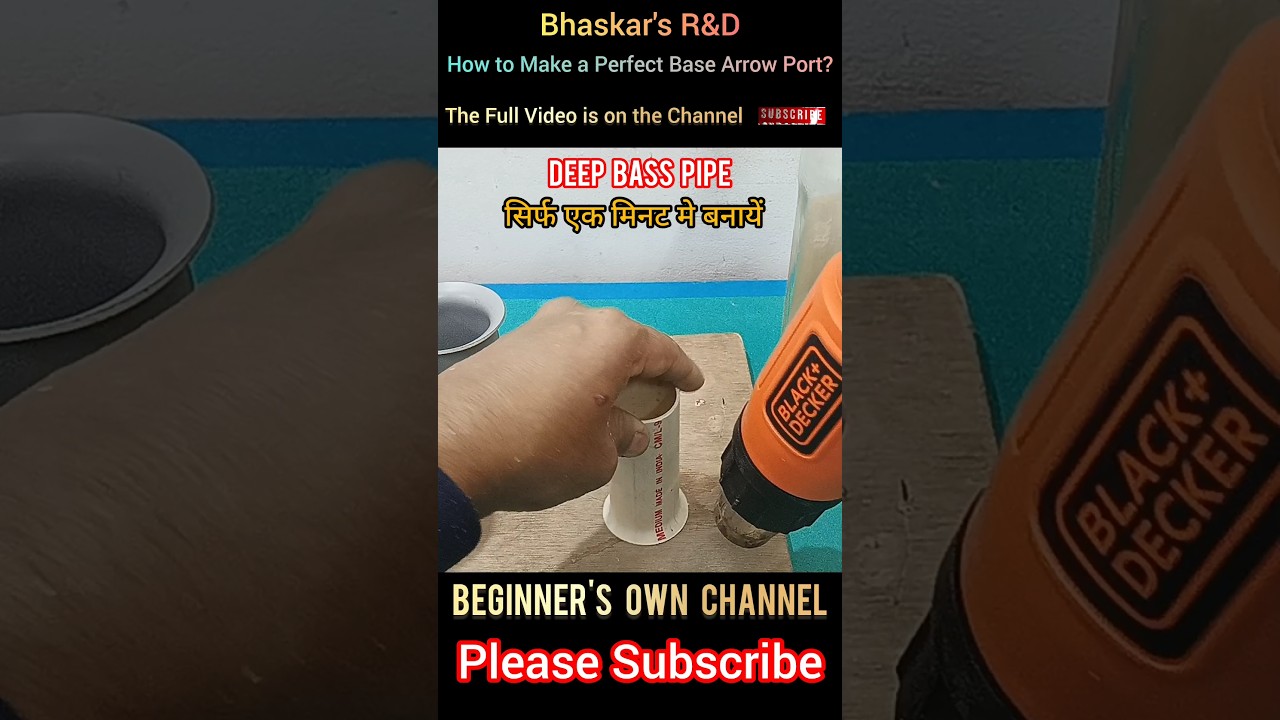 DIY Arrow Ports for Bass Speakers (Why Did I Wait So Long?)