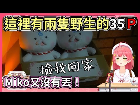 這裡有兩隻野生的35Ｐ，有人要撿回家嗎？【hololive｜中文翻譯】