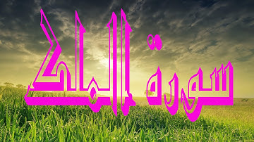 تلاوة عطرة للقارئ اليمني محمد صالح سورة الملك