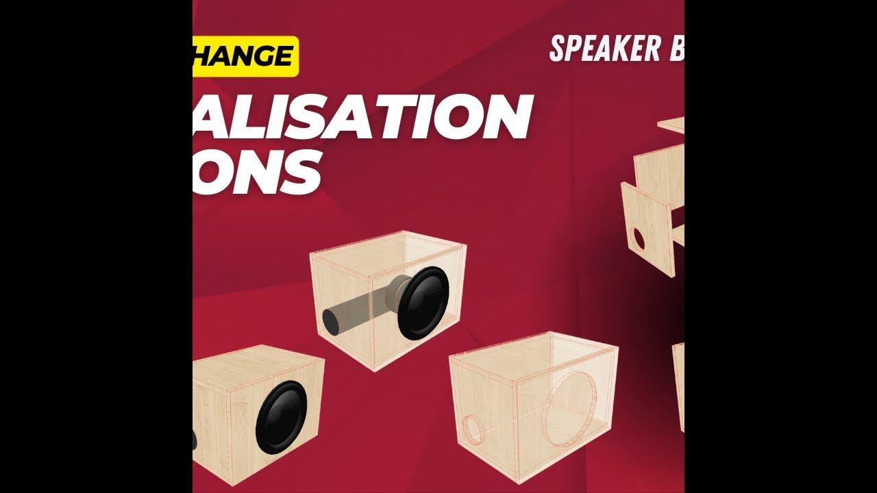 Speaker Box Lite box design guide Visualisation settings YouTube