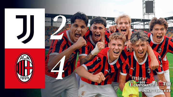Our Under-17's into the Scudetto final | Juventus 2-4 AC Milan | Highlights
