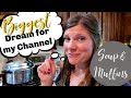 Large Family BULK COOKING🥣🍯🥚 & My Biggest Wish for my Channel