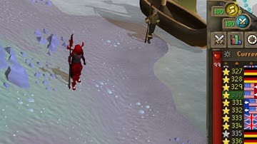 Standing at the Vorkath Boat until I see a Vorkath bot