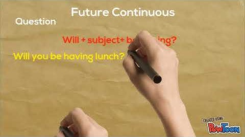 Future Continuous and Future Perfect