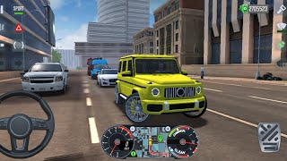 Luxury G wagon uber driving simulator 👮‍♂️💥  taxi  sim 2023 car games 3D screenshot 5