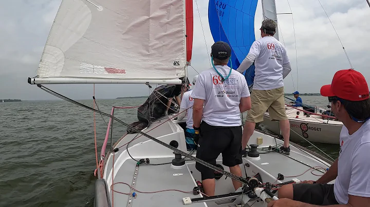 J24 racing Texas Circuit, Onboard communication, out First Regatta of 2025, race one #sailing #boat