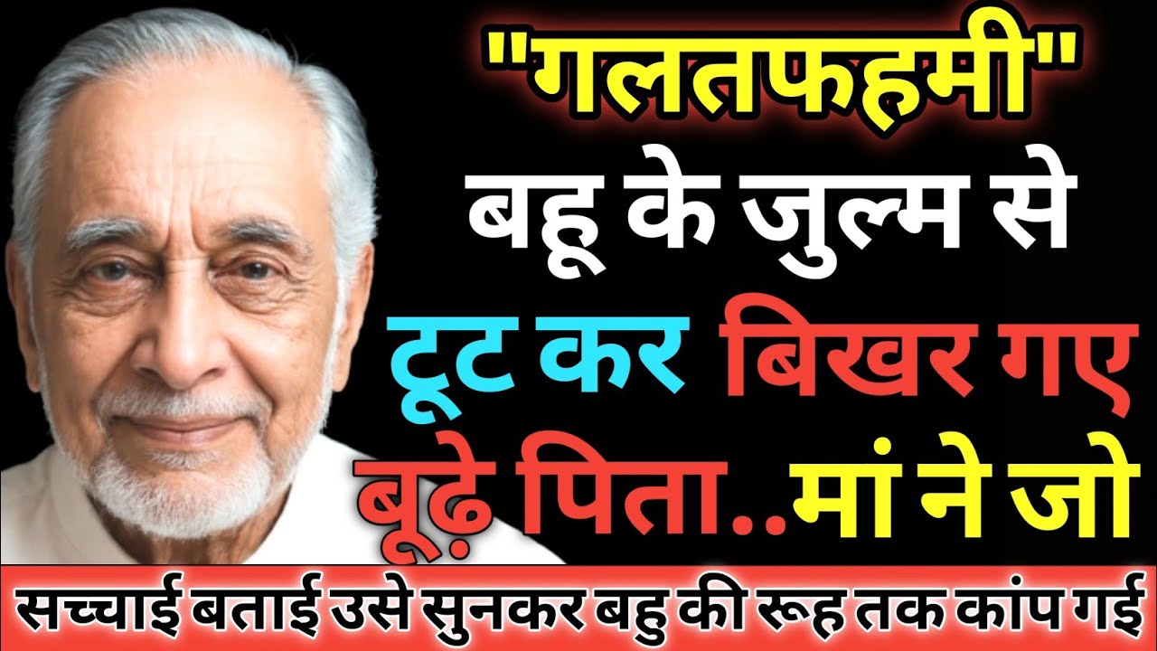 गलतफहमी | Heart touching story in hindi | Hindi story | Moral story | RishteyTales 