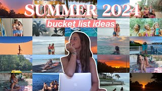 SUMMER BUCKET LIST IDEAS | 2024