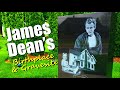 FAMOUS GRAVES: James Dean's Birthplace & Gravesite - Fairmount & Marion, Indiana