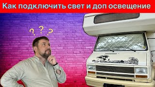 Освещение в кемпере: как сделать стильно и удобно #автодом #подсветка