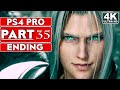 Spoilers! FINAL FANTASY 7 REMAKE ENDING Gameplay Walkthrough Part 35 FULL GAME [4K PS4 PRO]