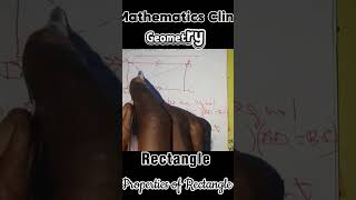 Geometry, property of a rectangle #trending #maths #youtube #education #youtubelearning #mathematics