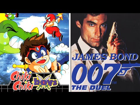 Chiki Chiki Boys / James Bond 007: The Duel (Sega) Полное Прохождение на Sega Mega Drive