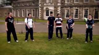 Cian Healy Blindfold Trick