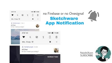Sketchware App Notification without OneSignal and Firebase