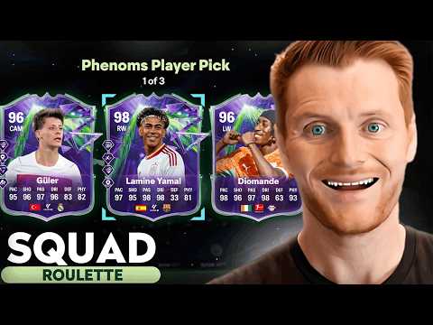 The BIGGEST Phenoms Packs Squad Roulette!!!
