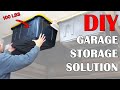 The Best Garage Storage Solution | Save Space With This DIY Organization Hack