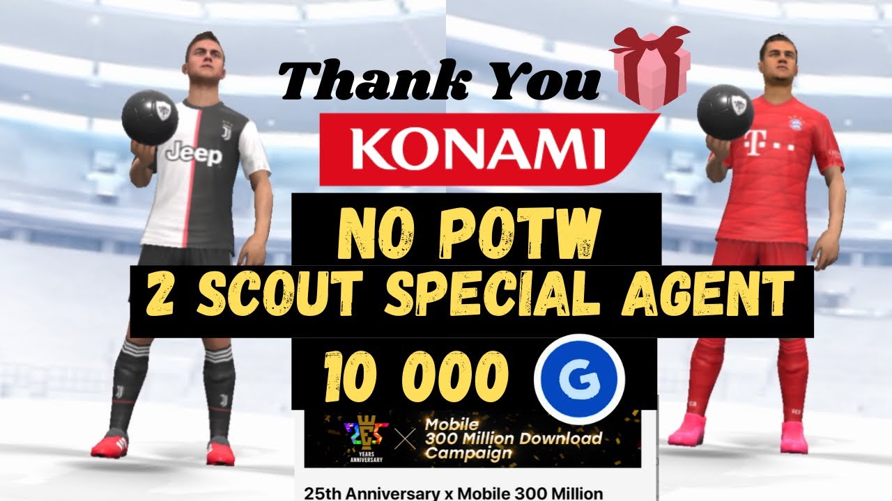 UPDATE 18 JUNE 20 NO POTW•25 ANNIVERSARY KONAMI•PES 2020