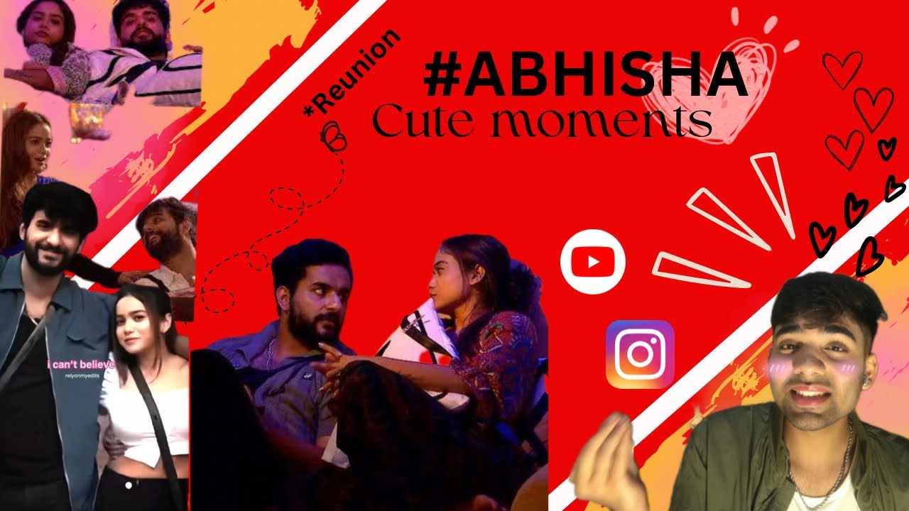 Reaction on ABHISHA cute moments ♥️🥰 (part 2) | After Biggboss OTT 2 ...