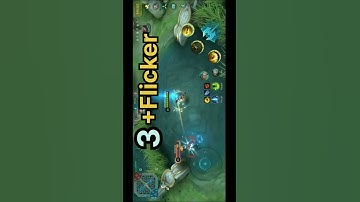 Tutorial Chou ulti flicker☑️|| Perfect back kick 🦶 tutorial👿||#Shorts #chou #flicker #tutorial #mlbb
