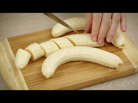 Видео: Десерт с юфка, банан и мляко
