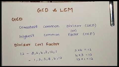 GCD & LCM | How to find GCD and LCM Tamil | puremath Online tution Available👇 check description ✔️