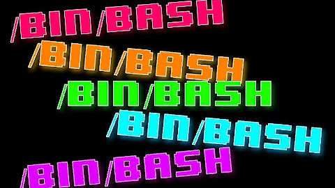Color Variables BASH Shell Script Linux Tutorial