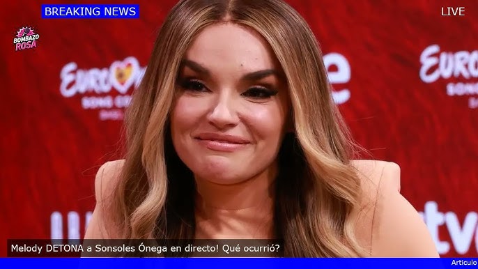 Melody DETONA a Sonsoles 脫nega en directo! Qu茅 ocurri贸? - YouTube