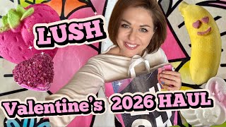 LUSH VALENTINE’S 2026 HAUL ♥️♥️♥️ My First Impressions ♥️#LushValentines2026 #lushvalentines026haul