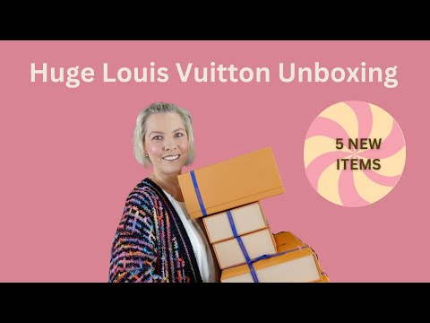 LOUIS VUITTON UNBOXING - HAUL DE DE CUMPLEAÑOS 