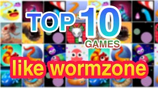 TOP 10 BEST GAMES LIKE WORMZONE FOR ANDROID AND IOS screenshot 5