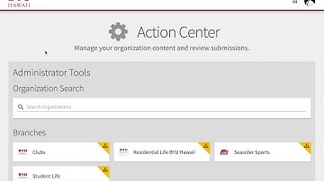 How to - Manage Roster, Update Organization Info, Create event