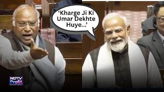 PM Modi's Witty Response To Heavy Sloganeering By Congress \u0026 Opposition In Parliament Speech