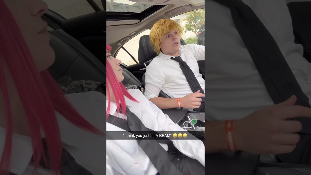 Denji FAILS his driving test 😭 #anime #chainsawman #makima #denji